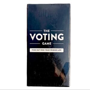 The Voting Game Party Game NWT Never Opened Fun Adult Game Night